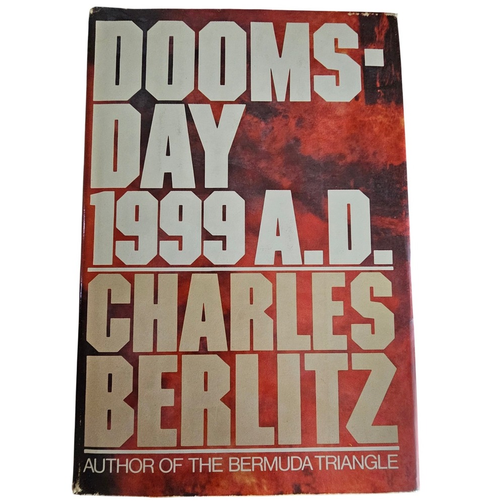Doomsday 1999 A.D. Charles‎ Berlitz 1981 Doubleday Hardcover Prophecy Nonfiction